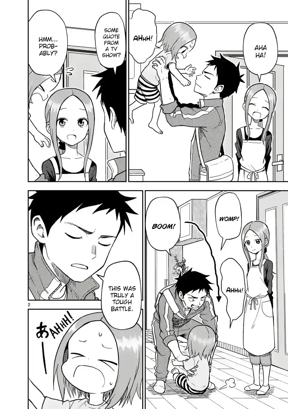 Karakai Jouzu no (Moto) Takagi-san Chapter 159 2